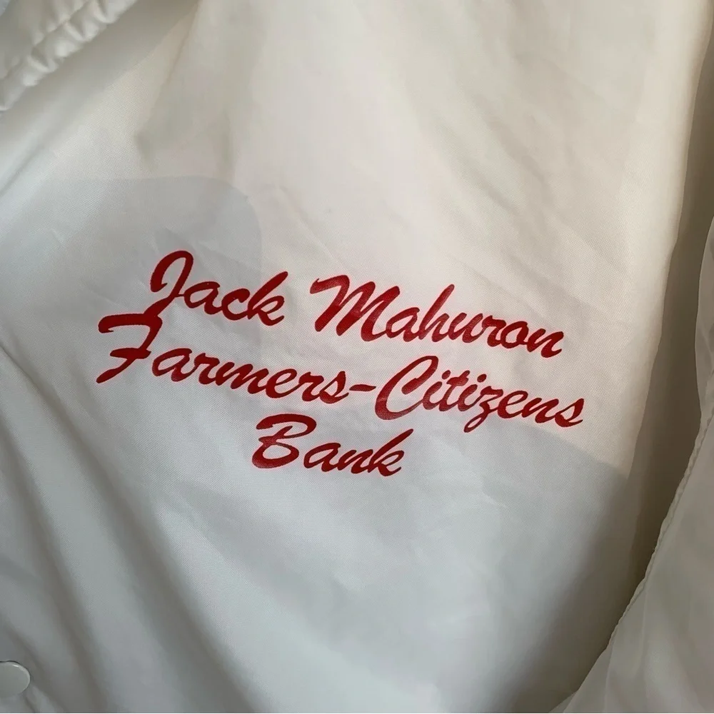 Vintage 80s Salem Middle School Swimming & Diving Hall of Fame Jacket